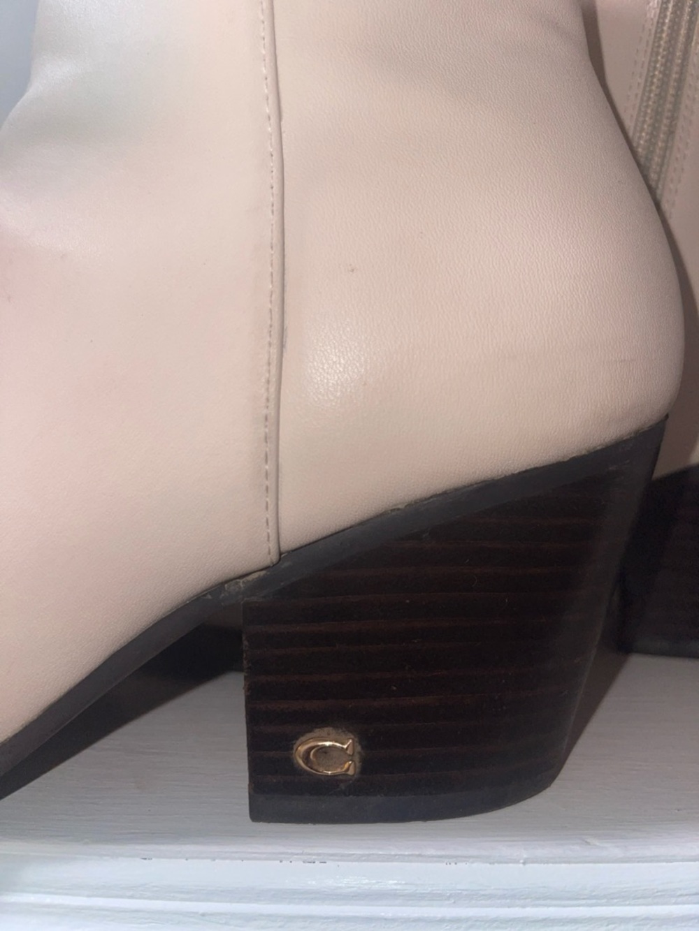 Women’s Ivory Coach Booties - Picture 2 of 7